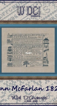 WDC Needlework Design - Ann McFarlan 1827