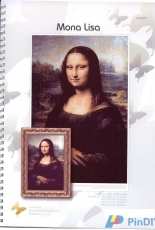 I Love CrossStitch LDV-001 - Mona Lisa
