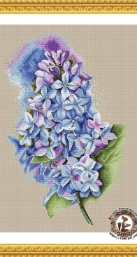 A Sprig of Lilac by Jeanne Dick