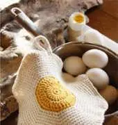 Drops Design - Sunny Side Up Pot Holder
