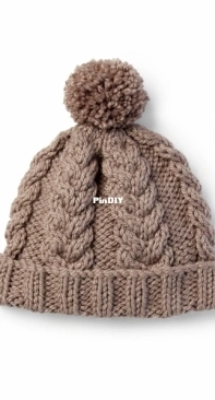 Yarnspirations Cozy Cable Hat from Bernat - Free