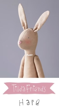 Tilda Friends - Hare - Free