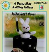 toilet roll cover bunny(inglés)