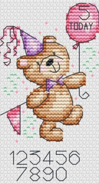 Birthday Bear by Durene Jones - Free