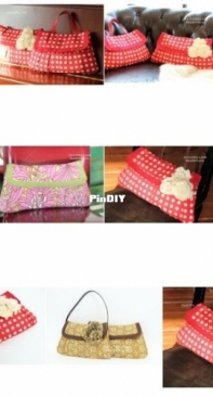 IThinkSew - The Kaitlin Clutches
