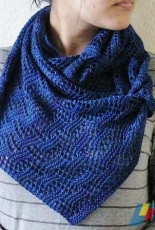 Imaarat Shawl by Sandhya S. /Swatch Love-Free