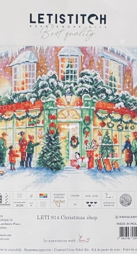 Letistitch LETI 914 Christmas Shop