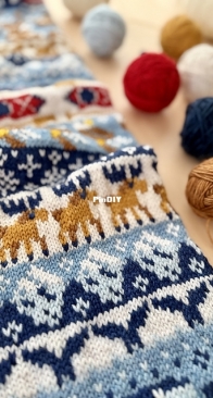 Alaska Doodle Infinity Cowl by Jamie Lomax