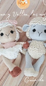 De Ensueños Crochet - María Celeste Bitiol - Lana and Vellon the sheep  - Lana y Vellon las ovejas - Spanish
