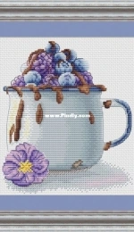 Berry Dessert in a Mug by Lena Averina / Pavlova
