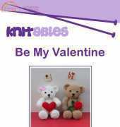 Knitables: Be My Valentine Knit Bears by Sarah Gasson