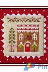 Country Cottage Needleworks - Gingerbread Village - Gingerbread House 4