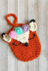 Crazy 4 Crochet Momma - Furls Crochet - Miranda Nippert - Woodland Fox Purse