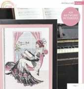 Art Deco Lady by Bothy Threads from The World of Cross Stitching TWOCS 225 XSD
