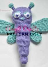EkayG Crafts - Erin Greene - Delilah Dragonfly - English