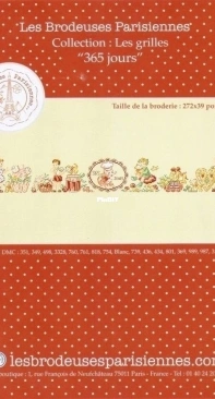 Les Brodeuses Parisiennes LBP 365 Jours by V. Enginger PCS
