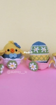 Audrey Lilian Crochet - Audrey Lilian - Easter Egg Parade - English