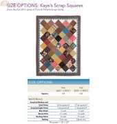 Fons and Porters Scrap Quilts Fall 2011 - Kaye’s Scrap Squares-Free Quilt Pattern