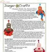Danger Crafts-Robbie ,the Radiant Robot by Rebecca Danger