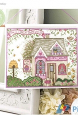 Rosies Teashop by Gail Bussi from The World of Cross Stitching TWOCS 241 XSD
