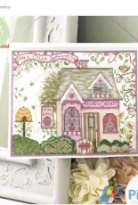Rosies Teashop by Gail Bussi from The World of Cross Stitching TWOCS 241 XSD