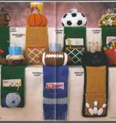 Annies Attic - 87D85 Family Coaster Caddies
