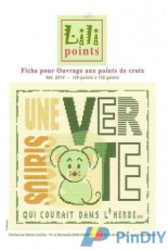 Lilipoints E014 - Une Souris Verte