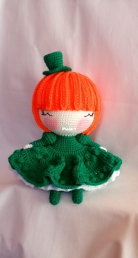 Crocheted doll