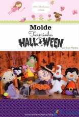 Arte Lembranças Ateliê- Molde Turminha Halloween- Portuguese - Free