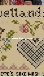 Heartstring Samplery - #bewellandstitch - Free