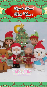 Dris Atelie - Dri Medeiros - Christmas Vol. 1 - Natal Vol. 1 - Portuguese