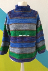 Stripped DK Jumper by Florence Garde-English,French-Free