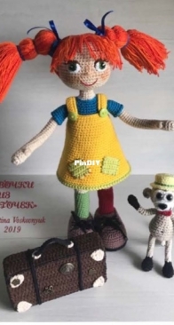 Valentina Voskovnuk / Voskovnyuk - Валентина Восковнюк - Пеппи Длинный чулок & Ко - Russian