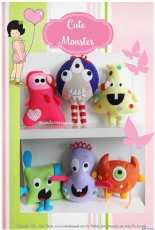 Wal Artesanal Cute Monster