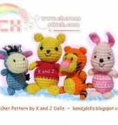 K and J Dolls - Sayjai Thawornsupacharoen - Little Gang - Winnie The Pooh