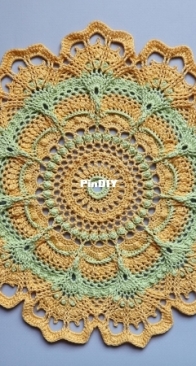 Papushoi Patterns - Polina Papushoi - Doily #34 - English