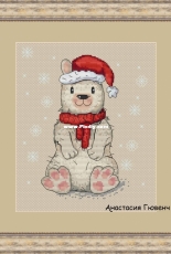 Winter Bear by Anastasia Guvench