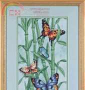 Dimensions 35120 Butterflies and Bamboo