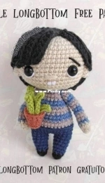Galencaixe Encaixe y Amigurumis - Vita - Neville Longbottom - Free