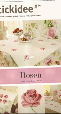 RICO-Design - Embroidery Idea / Stickidee 44 - Rosen