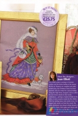 The Lady in Red by Joan Elliott from Cross Stitch Collection 176