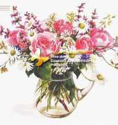 I Love CrossStitch ILCS HF-001 Bouquet 01