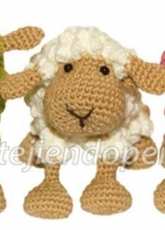 Tejiendo peru - Sheep amigurumi -  Dutch - free