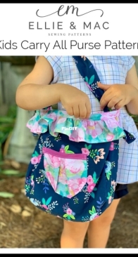 Ellie and Mac - Kids Carry All Purse