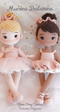 Green Frog Crochet - Thuy Anh - Dang Thuy Anh - Ballerina Dolls - Spanish