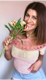Atrapa Sueños Crochet - Lorena - Top EnamorArte - Spanish