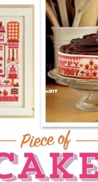 Piece of Cake by Emma Congdon from Cross Stitcher 282 XSD