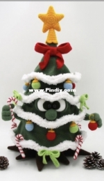 Dinegurumi - Sandra Haupt - Christmas Tree - Árvore de Natal - Portuguese - Translated