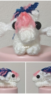 Squeaky Crochet - Claudia Allen - Inspiration the Pegasus -  Free