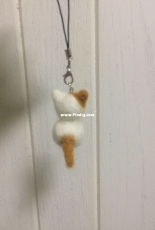 wool felt cat